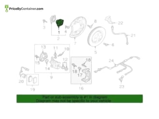 ATC 4M0501652A — DESCRIPTION Audi Genuine ATC GTC GTE Rear Left /Right Hub 4M0501652A