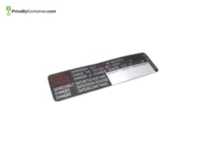 AUDI / VOLKSWAGEN 028010227E — AUDI / VOLKSWAGEN GENUINE CAUTION LABEL 028010227E