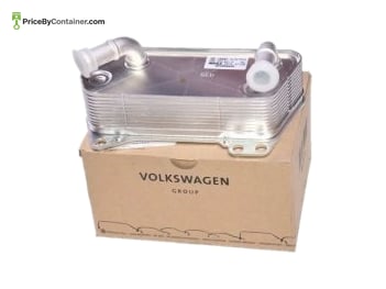AUDI / VOLKSWAGEN 02E409061D — Audi-Volkswagen Genuine Engine Oil Cooler 02E409061D