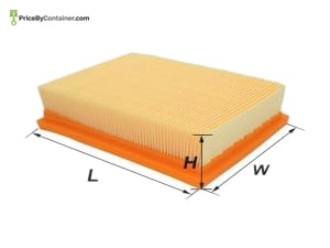 AUDI / VOLKSWAGEN 030198620 — AUDI / VOLKSWAGEN GENUINE AIR FILTER 030198620