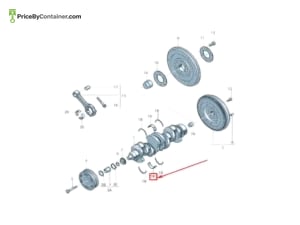 AUDI / VOLKSWAGEN 036105561CGLB — AUDI / VOLKSWAGEN GENUINE BRG SHELL 036105561CGLB