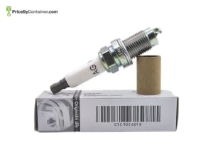 AUDI / VOLKSWAGEN 03C905601B — The Audi-Volkswagen Genuine Spark Plug 03C905601B represents the epitome of precision engineering, meticulously crafted to meet the exacting standards set by Audi and Volkswagen for their vehicles. As an essential component within the ignition system, this genuine spark plug plays a crucial role in generating reliable and consistent sparks, optimizing the combustion process within the engine. Crafted with meticulous attention to detail and utilizing high-quality materials, the Audi-Volkswagen Genuine Spark Plug 03C905601B is tailored to the specifications of Audi and Volkswagen models. Its design ensures seamless compatibility and optimal performance, making it an indispensable component for maintaining the efficiency and reliability of your vehicle. The robust construction of the Audi-Volkswagen Genuine Spark Plug 03C905601B is engineered to withstand the demanding conditions within the engine compartment. This durability extends its service life, reducing the need for frequent replacements and providing peace of mind for Audi and Volkswagen owners. Whether you’re a professional mechanic or a dedicated DIY enthusiast, utilizing genuine parts such as the Audi-Volkswagen Genuine Spark Plug 03C905601B is crucial for preserving the integrity of your vehicle’s ignition system. Rely on the precision engineering and unwavering reliability of this spark plug to uphold the exceptional standards set by Audi and Volkswagen, ensuring a driving experience that meets the highest expectations. Elevate your ignition system with the Audi-Volkswagen Genuine Spark Plug 03C905601B for optimal engine performance and fuel efficiency.