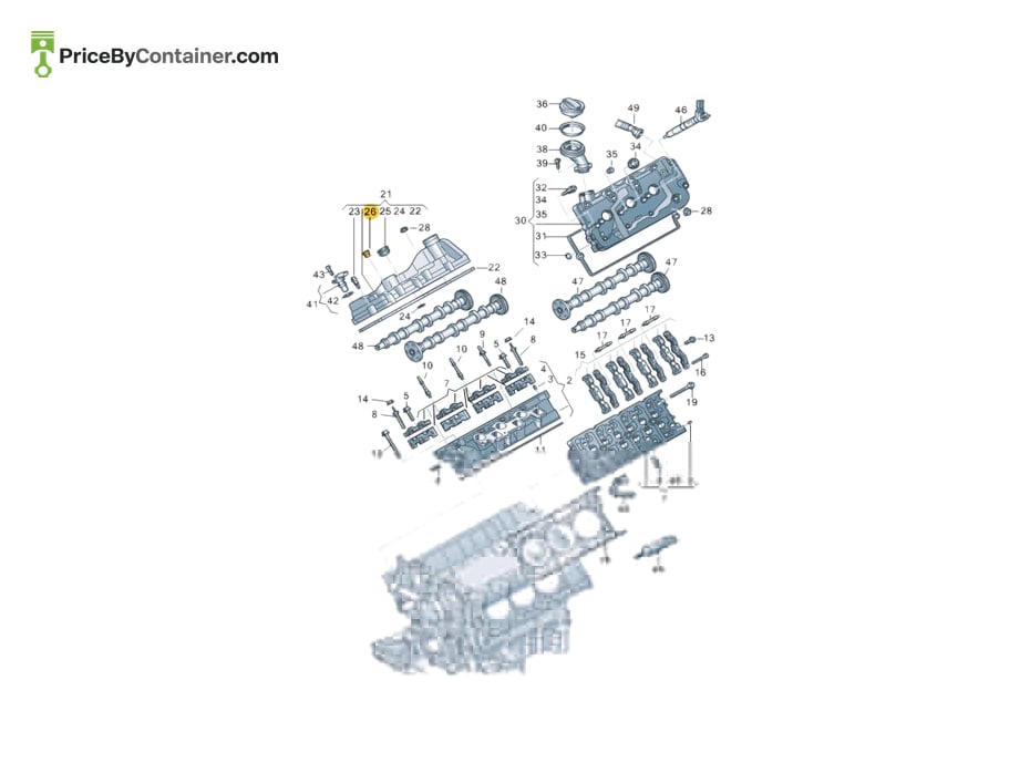 AUDI / VOLKSWAGEN 059103631E — AUDI GENUINE AUDI GENUINE 059103631E