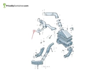 AUDI / VOLKSWAGEN 06A103493AC — AUDI / VOLKSWAGEN GENUINE HOSE 06A103493AC