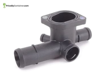 AUDI / VOLKSWAGEN 06A121132R — Audi-Volkswagen Genuine Thermostat Coolant Flange Pipe 06A121132R