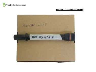 AUDI / VOLKSWAGEN 06D103634E — Audi Genuine Dipstick Tube 06D103634E / 06D 103 634 E 1. Overview: An essential part of the engine system, the Audi Genuine Dipstick Tube 06D103634E / 06D 103 634 E is created and produced by Audi to the highest performance and quality requirements. This comprehensive description will give a thorough rundown of this dipstick tube, including information on its construction, uses, compatibility, and significance for preserving engine health. 2. Design and Construction: To ensure endurance and durability, the Audi Genuine Dipstick tube is expertly made using premium materials. Its design takes into account the precise measurements and characteristics needed for a smooth transition to Audi engines. The tube’s sturdy design ensures that it won’t corrode or be affected by heat, among other environmental elements, which adds to its dependability under different operating situations. 3. Material composition: Audi uses cutting-edge materials to make the dipstick tube; these materials are usually a mix of metals that are renowned for their sturdiness and resistance to corrosion. This guarantees that the tube will continue to be strong over time and endure the harsh conditions found in the engine compartment. 4. Function: The Audi Genuine Dipstick tube’s main job is to hold the dipstick, an essential instrument for determining the engine oil level. Users can precisely measure the engine’s oil level thanks to the tube’s safe, sealed path for the dipstick to travel through to reach the oil pan. This feature is essential for carrying out routine maintenance and avoiding problems caused by either too much or too little oil.