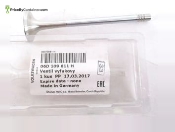 AUDI / VOLKSWAGEN 06D109611H — Audi-Volkswagen Genuine Engine Exhaust Valve 06D109611H