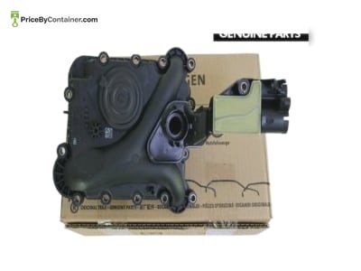AUDI / VOLKSWAGEN 06E103547AB — Audi Genuine Oil Separator Vent Trim 06E103547AB / 06E 103 547 AB Synopsis : The 06E103547AB Audi Genuine Oil Separator Vent Trim is a crucial part that controls crankcase ventilation in Audi automobiles. This authentic trim, which is made with precision and engineered to the highest standards, guarantees efficient ventilation, lowers emissions, and preserves peak engine performance. : Audi Genuine Oil Separator Vent Trim 06E103547AB / 06E 103 547 AB Function : An essential component of the crankcase ventilation system, the Oil Separator Vent Trim 06E103547AB permits surplus gases and vapors to be safely sent back into the engine’s intake manifold for combustion. The trim makes sure that only clean air is recycled and keeps oil out of the engine by separating it from the crankcase gasses. This procedure contributes to the reduction of emissions, preservation of engine efficiency, and extension of engine component life. Quality : Made with premium components and put through a thorough testing process, the Audi Genuine Oil Separator Vent Trim 06E103547AB maintains Audi’s dedication to quality and dependability. Long-lasting performance is guaranteed by its sturdy structure, even in the most severe driving circumstances. The trim is built to endure the heat and pressure changes that occur inside the engine compartment, guaranteeing long-term ideal performance. Compatibility : The Genuine Oil Separator Vent Trim 06E103547AB is designed to fit particular Audi models and provides exact compatibility and smooth integration with the engine’s ventilation system. To ensure a flawless fit and correct operation, its dimensions, shape, and mounting points are painstakingly matched to the original equipment requirements. Engine performance can be easily restored and replacement made possible by the simple installation.