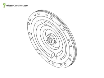 AUDI / VOLKSWAGEN 06E141031F — AUDI / VOLKSWAGEN GENUINE CLUTCH PLATE 06E141031F