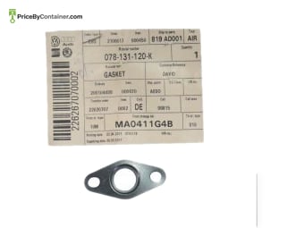 AUDI / VOLKSWAGEN 078131120K — AUDI GENUINE AIR PUMP VALVE GASKET 078131120K