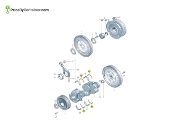 AUDI / VOLKSWAGEN 078198421 — AUDI / VOLKSWAGEN GENUINE THRUST WASHER 078198421