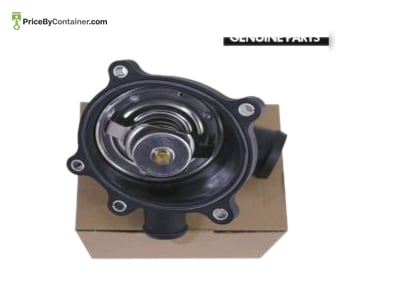 AUDI / VOLKSWAGEN 079121115BF — The Audi Volkswagen Genuine Thermostat, referenced by part number 079121115BF or 079 121 115 BF, is an authentic component designed for Audi and Volkswagen vehicles, playing a critical role in regulating the engine’s operating temperature. Detailed Description: This genuine thermostat is an original part manufactured for Audi and Volkswagen vehicles. It serves as a temperature-sensitive valve located in the cooling system, responsible for regulating the flow of coolant to maintain the engine’s optimal operating temperature. Function : The primary function of the thermostat is to control the flow of coolant within the engine. It remains closed when the engine is cold, allowing it to warm up quickly, and then gradually opens to regulate the flow of coolant once the engine reaches its operating temperature. Quality : Engineered to meet Audi and Volkswagen’s high-quality standards, the Thermostat 079121115BF is crafted with precision using durable materials, ensuring reliability and compatibility with specific Audi and Volkswagen vehicle models. Capabilities : The Audi Volkswagen Genuine Thermostat 079121115BF efficiently regulates the engine’s temperature by controlling the flow of coolant, ensuring that the engine operates within the optimal temperature range for efficient performance and longevity. In summary, the Audi Volkswagen Genuine Thermostat 079121115BF is an authentic component designed for Audi and Volkswagen vehicles, crucial for regulating the engine’s operating temperature by controlling the flow of coolant to maintain optimal performance and longevity of the engine.