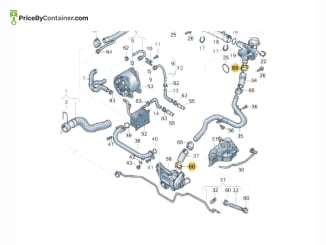 AUDI / VOLKSWAGEN 07L145917 — AUDI / VOLKSWAGEN GENUINE CLIP 07L145917