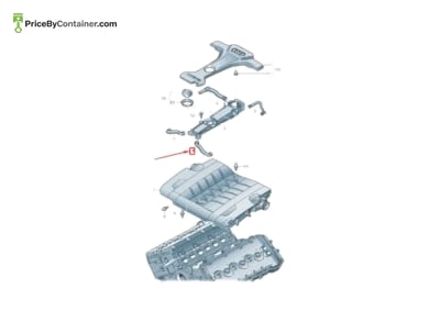 AUDI / VOLKSWAGEN 07P103474G — AUDI / VOLKSWAGEN GENUINE HOSE PCV VALVE 07P103474G