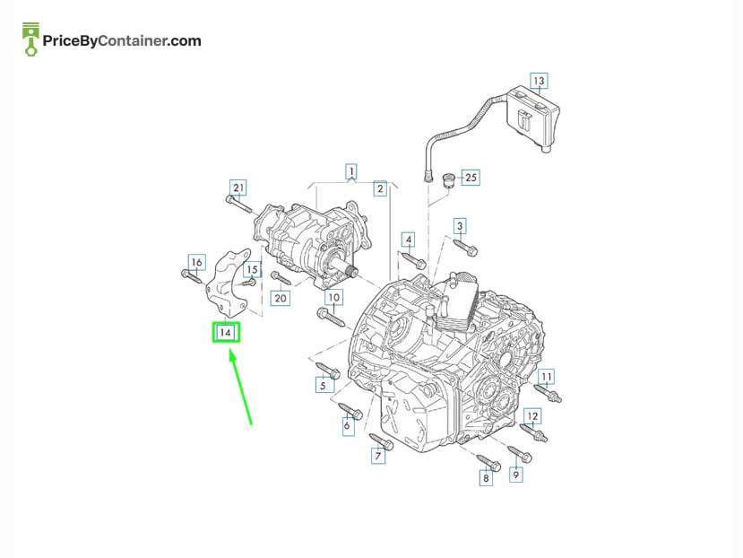AUDI / VOLKSWAGEN 0FN409905G — AUDI GENUINE AUDI GENUINE 0FN409905G