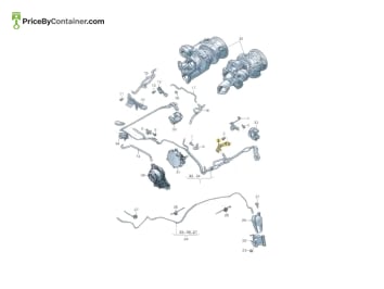 AUDI / VOLKSWAGEN 0P2133167C — AUDI / VOLKSWAGEN GENUINE BRACKET 0P2133167C