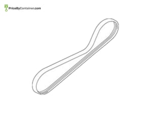 AUDI / VOLKSWAGEN 0P2903137A — AUDI / VOLKSWAGEN GENUINE V BELT 0P2903137A