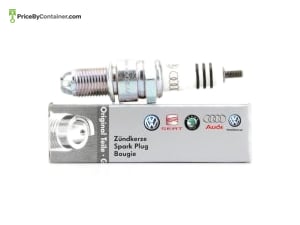 AUDI / VOLKSWAGEN 101000033AG — The Audi-Volkswagen Genuine Spark Plug 101000033AG represents the epitome of precision engineering, purpose-built to meet the stringent standards set by Audi and Volkswagen for their vehicles. As a pivotal component in the ignition system, this genuine spark plug plays a critical role in generating dependable and consistent sparks, optimizing the combustion process within the engine. Crafted with meticulous attention to detail and employing high-quality materials, the Audi-Volkswagen Genuine Spark Plug 101000033AG is custom-tailored to the exact specifications of Audi and Volkswagen models. Its design ensures seamless compatibility and optimal performance, making it an indispensable element for preserving the efficiency and reliability of your vehicle. The robust construction of the Audi-Volkswagen Genuine Spark Plug 101000033AG is engineered to endure the demanding conditions within the engine compartment. This durability translates into an extended service life, reducing the need for frequent replacements and instilling confidence in Audi and Volkswagen owners. Whether you are a seasoned professional mechanic or a devoted DIY enthusiast, utilizing genuine parts like the Audi-Volkswagen Genuine Spark Plug 101000033AG is paramount to maintaining the integrity of your vehicle’s ignition system. Trust in the precision engineering and unwavering reliability of this spark plug to uphold the exceptional standards set by Audi and Volkswagen, ensuring a driving experience that aligns with the highest expectations. Elevate your ignition system with the Audi-Volkswagen Genuine Spark Plug 101000033AG for optimal engine performance and fuel efficiency.