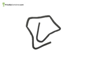 AUDI / VOLKSWAGEN 1K0820080 — AUDI / VOLKSWAGEN GENUINE GASKET 1K0820080