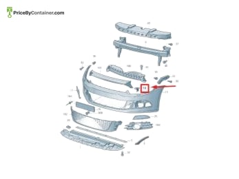 AUDI / VOLKSWAGEN 1K8807941 — AUDI / VOLKSWAGEN GENUINE FRAME 1K8807941