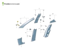 AUDI / VOLKSWAGEN 1Z0867159A — AUDI / VOLKSWAGEN GENUINE BRACKET 1Z0867159A