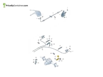 AUDI / VOLKSWAGEN 2D0609645 — AUDI / VOLKSWAGEN GENUINE BRACKET 2D0609645