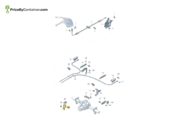AUDI / VOLKSWAGEN 2E0609643C — AUDI / VOLKSWAGEN GENUINE BRACKET 2E0609643C