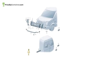 AUDI / VOLKSWAGEN 2E0898623A — AUDI / VOLKSWAGEN GENUINE SECUR SET 2E0898623A