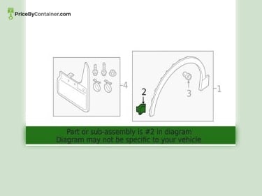 AUDI / VOLKSWAGEN 36A854451 — AUDI / VOLKSWAGEN GENUINE CLIP 36A854451