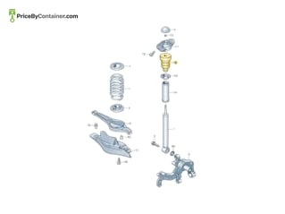 AUDI / VOLKSWAGEN 3C0511359G — AUDI / VOLKSWAGEN GENUINE BUFFER 3C0511359G