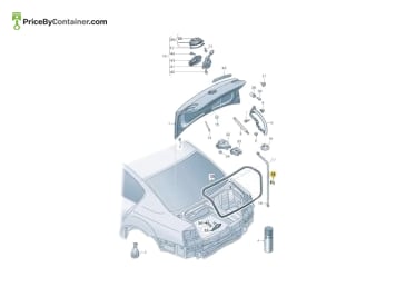 AUDI / VOLKSWAGEN 3C5827947A — AUDI / VOLKSWAGEN GENUINE CLIP 3C5827947A