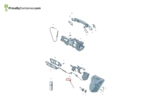 AUDI / VOLKSWAGEN 3C8839085B — AUDI / VOLKSWAGEN GENUINE BOWDEN CABLE 3C8839085B