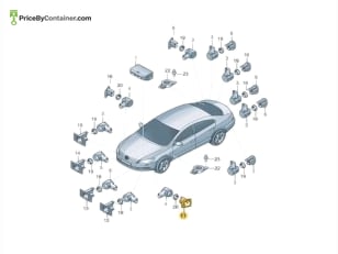 AUDI / VOLKSWAGEN 3C8919399GRU — AUDI / VOLKSWAGEN GENUINE Bracket 3C8919399GRU