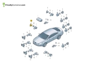 AUDI / VOLKSWAGEN 3C8919400GRU — AUDI / VOLKSWAGEN GENUINE COVER 3C8919400GRU
