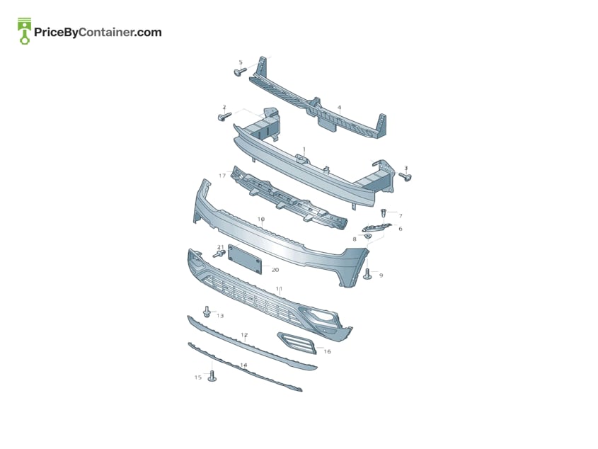 AUDI / VOLKSWAGEN 3CN8072419B9 — AUDI GENUINE 3CN8072419B9 3CN8072419B9
