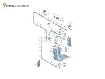 AUDI / VOLKSWAGEN 3D0955489A — AUDI / VOLKSWAGEN GENUINE WASHER 3D0955489A
