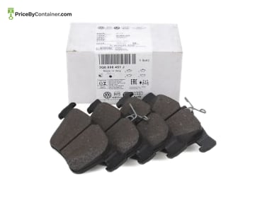 AUDI / VOLKSWAGEN 3Q0698451J — Audi-Volkswagen Genuine Rear Brake Pad Set 3Q0698451J