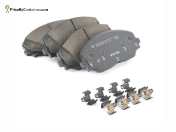 AUDI / VOLKSWAGEN 3QF698151D — Audi-Volkswagen Genuine Front Brake Pad Set 3QF698151D