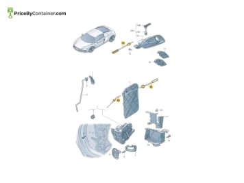 AUDI / VOLKSWAGEN 420837085B — AUDI / VOLKSWAGEN GENUINE BOWD CABLE 420837085B
