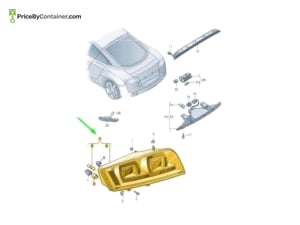 AUDI / VOLKSWAGEN 420945096D — AUDI / VOLKSWAGEN GENUINE TAIL LIGHT RH 420945096D