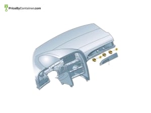 AUDI / VOLKSWAGEN 4B0853107 — AUDI / VOLKSWAGEN GENUINE CLAMP 4B0853107