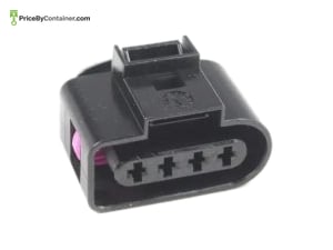 AUDI / VOLKSWAGEN 4B0973724 — Audi-Volkswagen Genuine Ignition Coil Connector 4B0973724