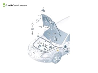 AUDI / VOLKSWAGEN 4F0823591A — AUDI / VOLKSWAGEN GENUINE GROMMET 4F0823591A