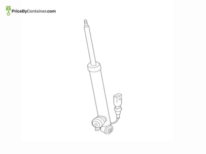 AUDI / VOLKSWAGEN 4G0512012E — AUDI / VOLKSWAGEN GENUINE SHOCK ABS 4G0512012E