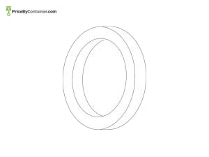 AUDI / VOLKSWAGEN 4G0611243B — AUDI / VOLKSWAGEN GENUINE BRAKE MASTER CYLINDER GASKET 4G0611243B