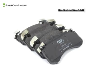 AUDI / VOLKSWAGEN 4G0698151AB — Description Audi Genuine Original NEW Front Brake Pad 4G0698151AB Replace # : 4G0698151F Audi Genuine Front Brake Pad 4G0698151AB Brake pads are a crucial part of a car’s braking system that guarantee both performance and safety. Audi created the Genuine Front Brake Pad 4G0698151AB specifically to provide the best possible fit and functionality in their cars. Use For : Audi A6 2014- Audi A7 2012- Audi A8 2012- Overview: The 4G0698151AB Audi Genuine Front Brake Pad is expertly crafted and engineered to match the exacting standards of quality set by Audi. These brake pads are designed especially to fit the front wheels of Audi vehicles, offering reliable and powerful stopping power. Construction: These brake pads are made of premium materials and include a friction substance that provides superior braking performance while reducing brake rotor wear. Because of the pad’s composition, which guarantees lifespan and durability, fewer replacements are required over time. Compatibility: The 4G0698151AB brake pads offer exact compatibility and functionality, fitting a wide range of Audi models with ease. To guarantee a flawless fit, compatibility parameters should be double-checked with the vehicle’s specs. Performance: The 4G0698151AB Audi Genuine Front Brake Pad offers the best possible braking efficiency and dependable stopping power under all driving circumstances. To guarantee reliable and efficient braking, these pads go through extensive testing, which boosts driver confidence and safety.