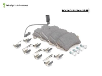 AUDI / VOLKSWAGEN 4G0698451K — Audi Genuine Original NEW Rear Brake Pad Set 4G0698451K Replace # : 4G0698451B For use in particular Audi vehicle models, Audi designed and produced the Genuine Audi Rear Brake Pad Set, part number 4G0698451K. Let’s investigate this rear brake pad set in more detail. Use For : Audi A6 2014- Audi A7 2012- Audi A8 2012- Section Number: 4G0698451K is the genuine Audi rear brake pad set. Vehicle Interoperability: Verify if the brake pad set is appropriate for the particular Audi model you own. Its intended use for rear brakes is indicated by the part number. Original Equipment Manufacturers, or OEMs: This brake pad set is an authentic Audi component, meaning it is produced by or for Audi, guaranteeing compatibility and compliance with Audi’s quality standards.Typically, Audi Genuine Brake Pads are constructed from premium materials that are intended to offer long-lasting braking effectiveness, minimal noise, and durability. Reach out to Audi Customer Service: Go to the official Audi website or get in touch with customer service there. They are able to provide you comprehensive details regarding the brake pad set and whether or not it is compatible with your particular Audi model. Speak with an official Audi dealership. Brake pad sets and other authentic Audi parts should be fully disclosed to their parts department. Audi Parts List: Online parts catalogs, offered by certain manufacturers, allow you to search for specific part numbers and obtain comprehensive details. Visit Audi’s official website to see if they have an online parts catalog available.