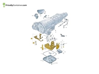 AUDI / VOLKSWAGEN 4G0927166EX — AUDI / VOLKSWAGEN GENUINE MECHATRONICS 4G0927166EX