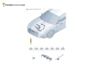 AUDI / VOLKSWAGEN 4G0971782 — AUDI / VOLKSWAGEN GENUINE CONNECTOR-GLOW PLUG 4G0971782
