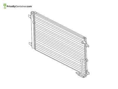 AUDI / VOLKSWAGEN 4H0260403K — AUDI / VOLKSWAGEN GENUINE CONDENSOR 4H0260403K